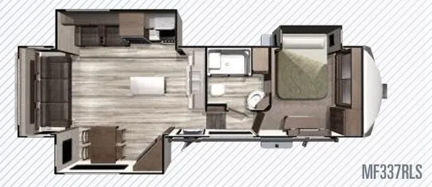 Highland Ridge Mesa Ridge MF337RLS exterior