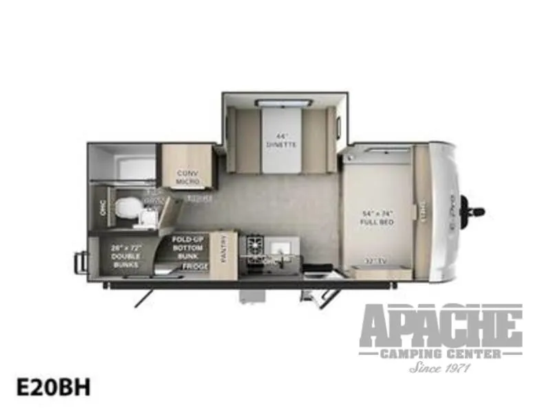 2026 Forest River RV Flagstaff E-Pro 20BH - Photo 2