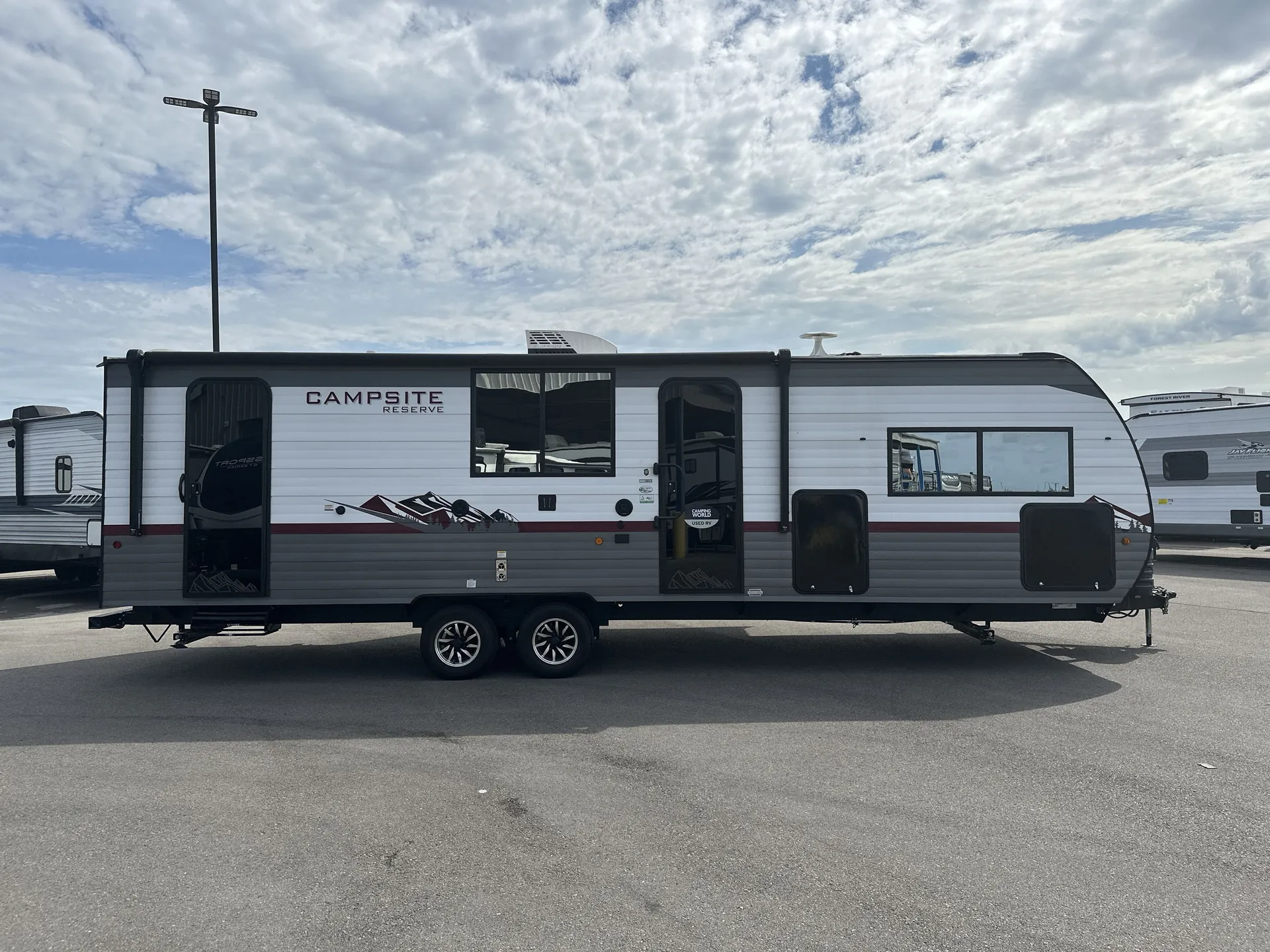 2024 Forest River Campsite Reserve 26CJ — campside