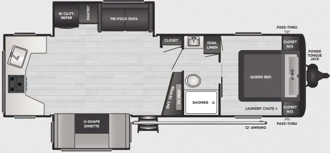 Keystone Springdale 281RK floor plan