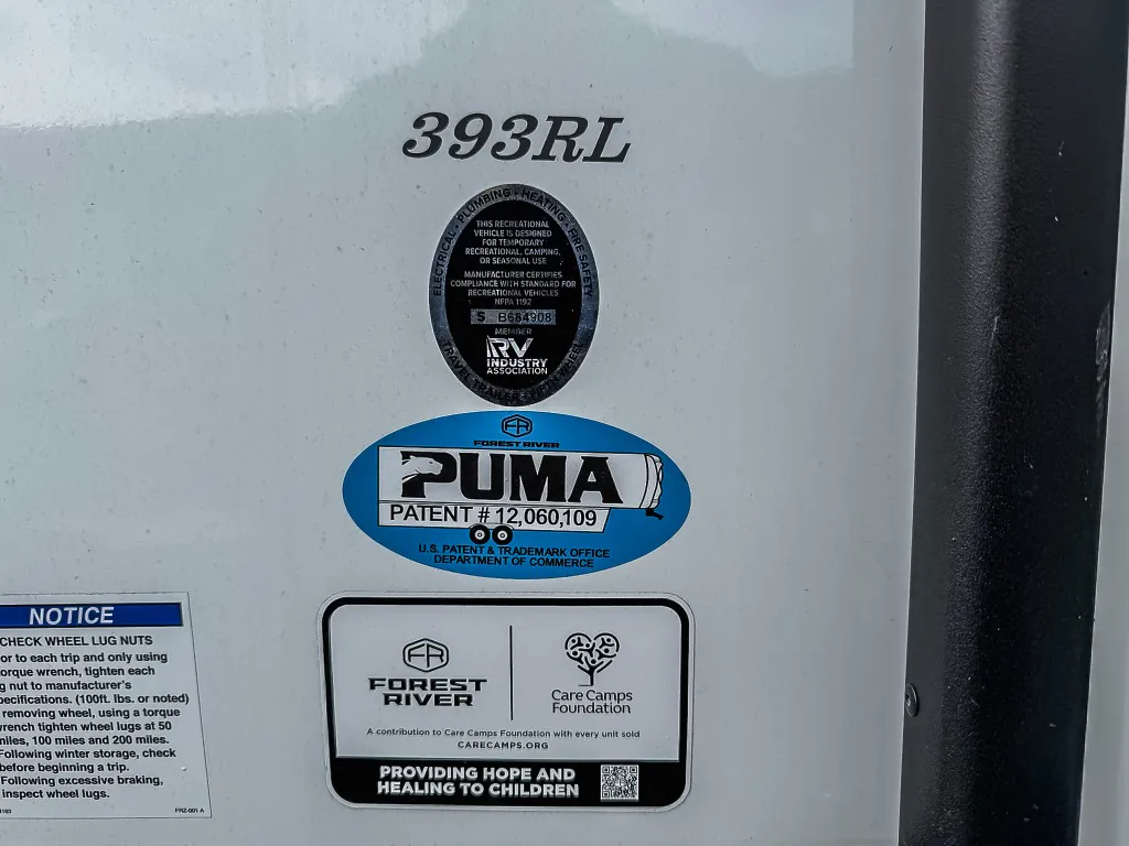 2026 Forest River Puma Grand Mesa 393RL — Photo 7