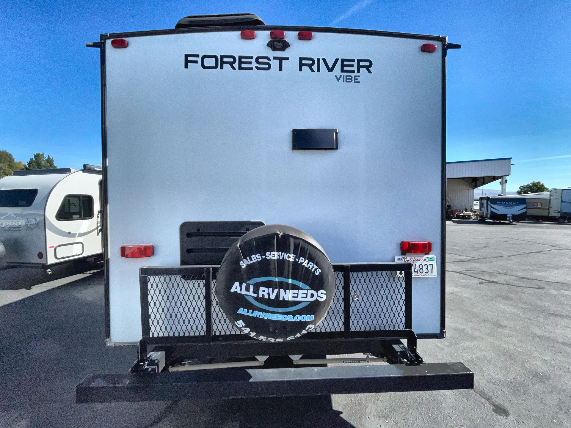 2020 Forest River Vibe 25RK — backside