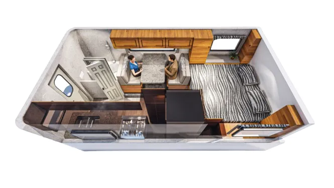 Bigfoot 2500 Series 25C9.6SB floor plan