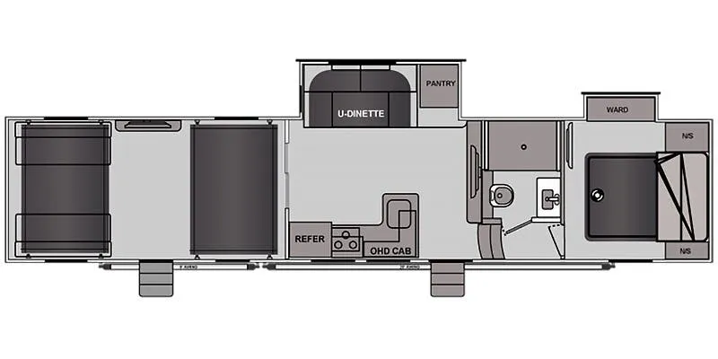 Genesis Supreme Vortex VCK VCKS395 floor plan
