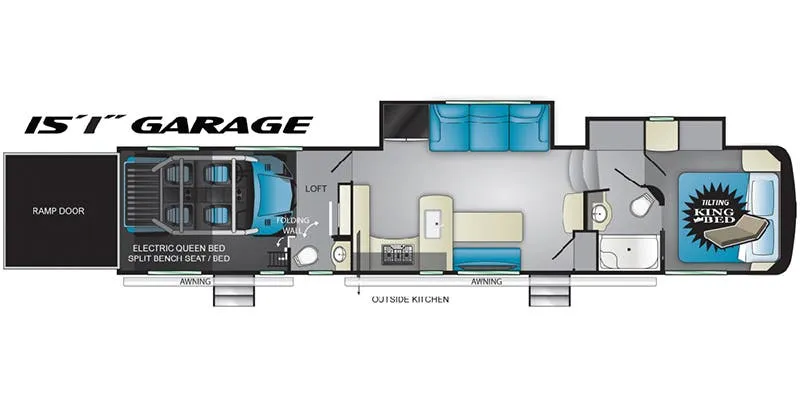 Heartland Cyclone CY 4115 floor plan