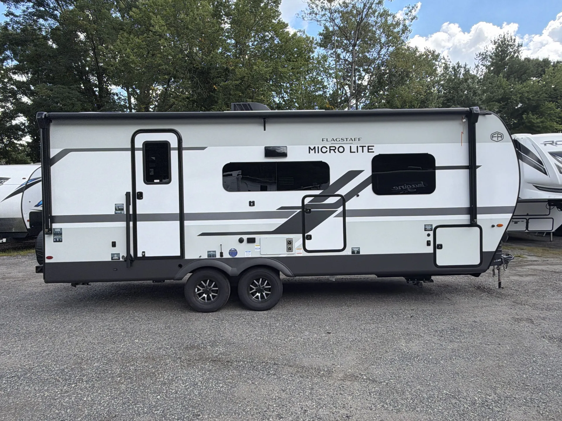 2027 Forest River Flagstaff Micro Lite 25SRB — campside