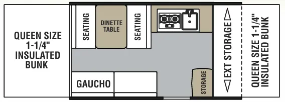 Forest River Viking Epic 2108ST floor plan