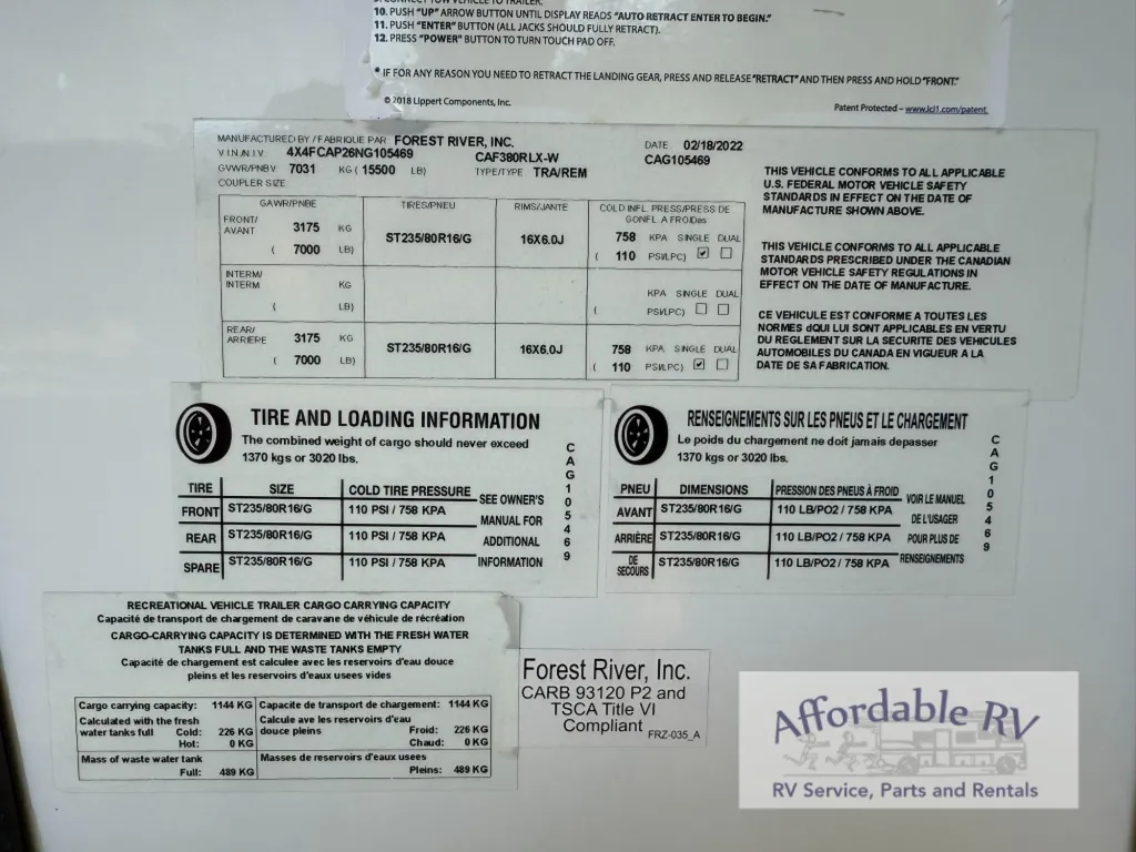2022 Forest River Cardinal Luxury 380RLX, Photos photo 14