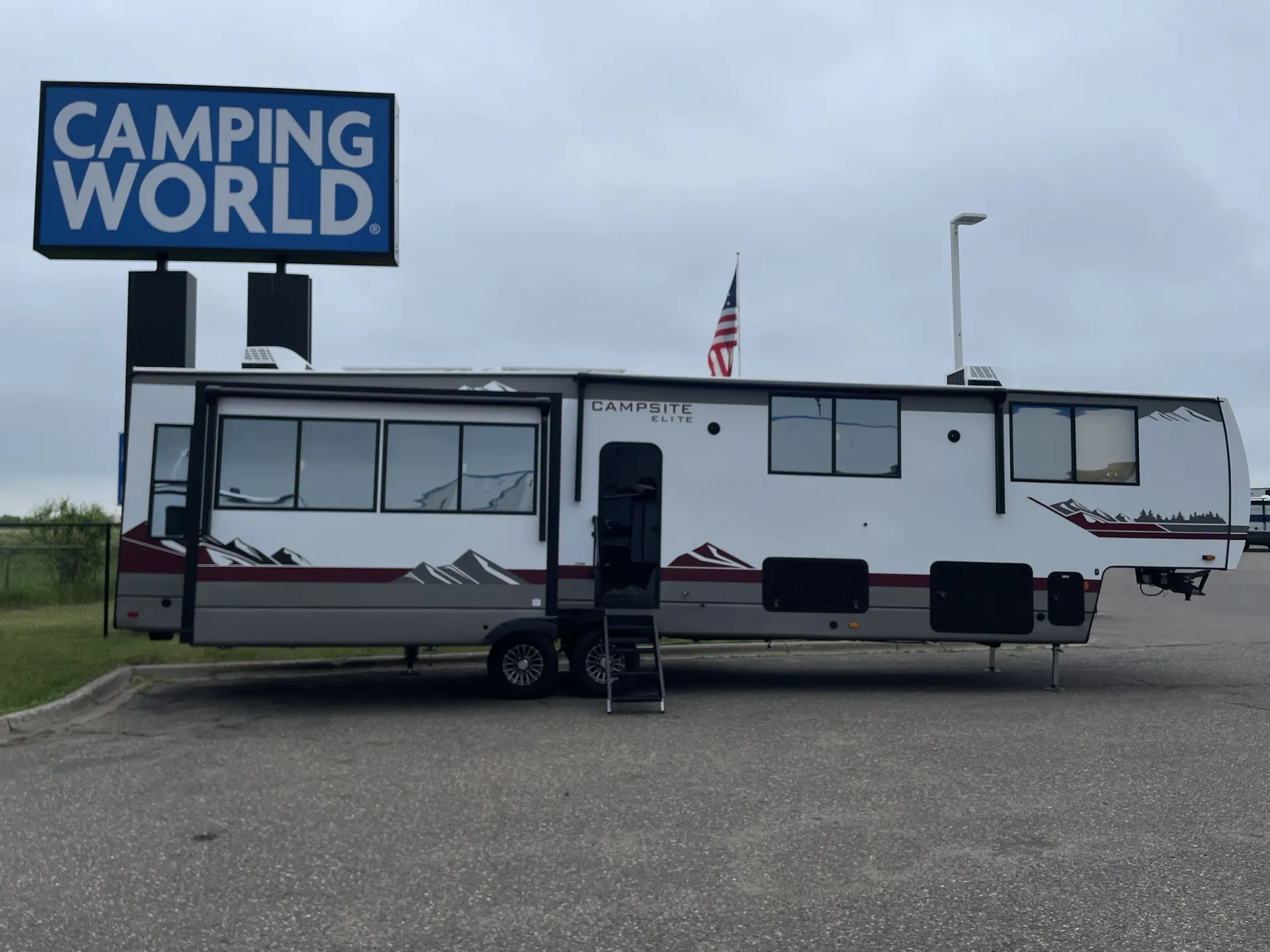 2027 Forest River Campsite Elite 36RF — campside