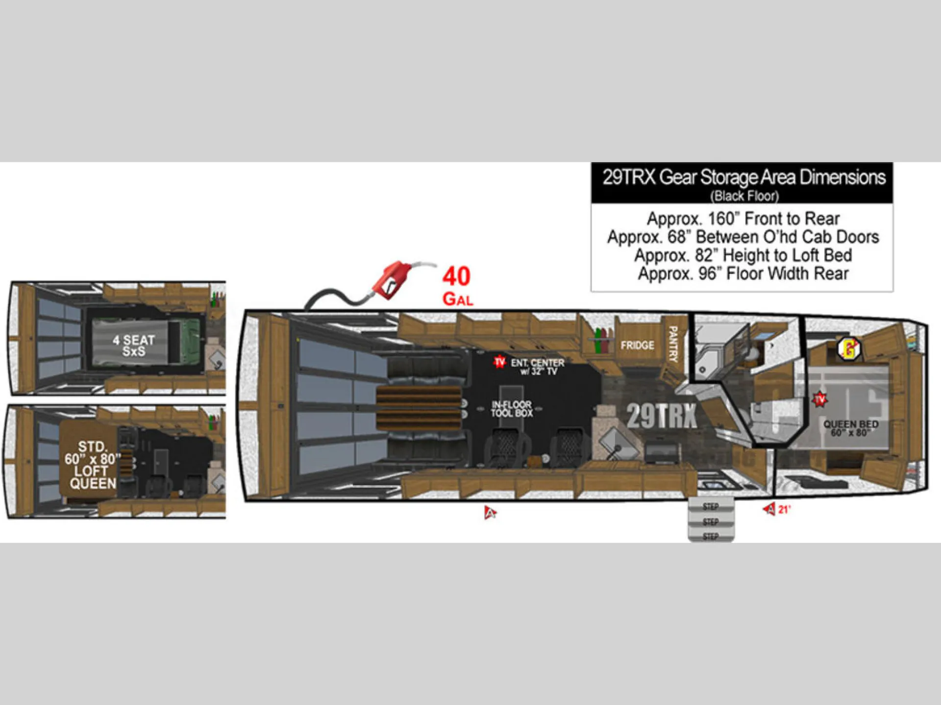 2025 Outdoors RV Trail Series 29TRX - Photo 3