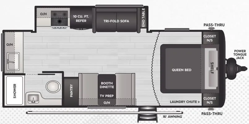 Keystone Springdale 220MLWE floor plan