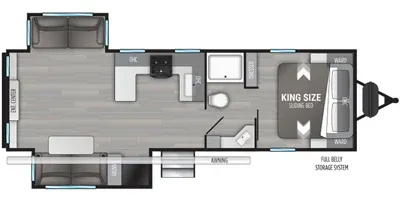 2022 Cruiser RV MPG 2780RE floor plan