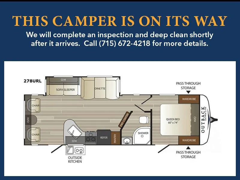 2017 Keystone RV Outback Ultra Lite 278URL - Main photo