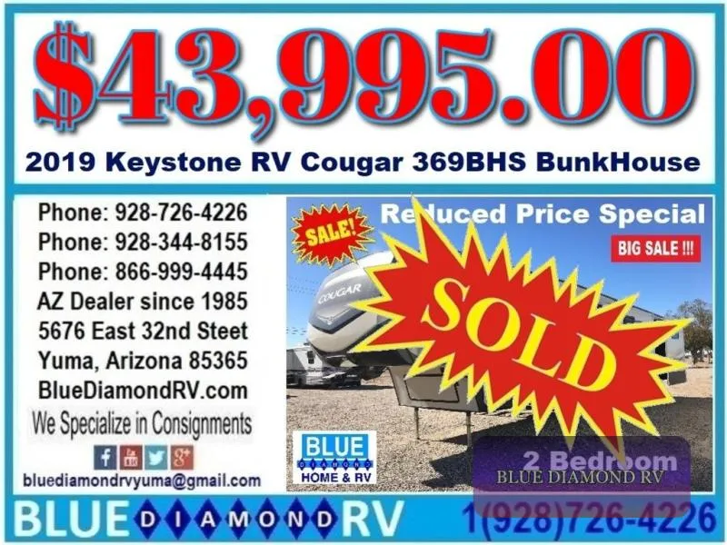 2019 Keystone Cougar 369BHS - Photo 2