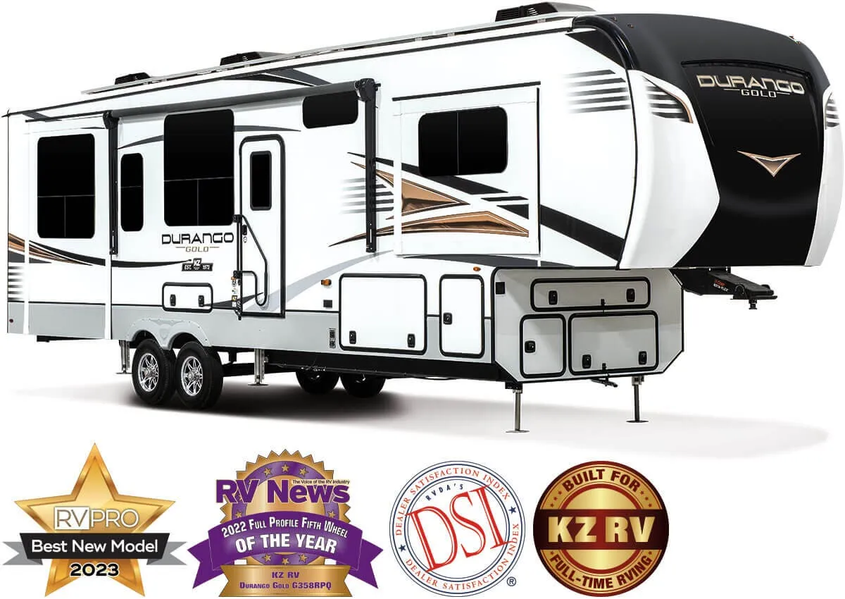 K-Z Durango Gold G356RLQ exterior