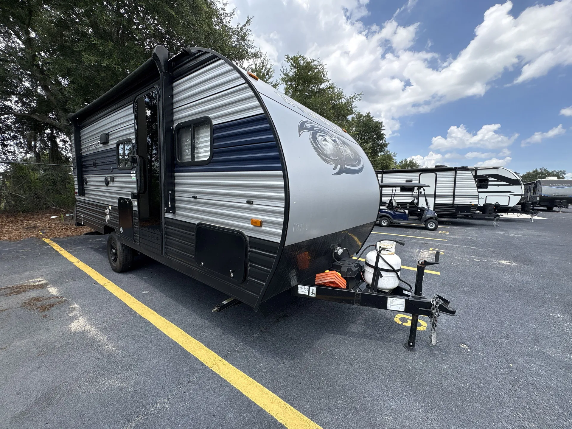 2022 Forest River Cherokee Wolf Pup 18TO — campside