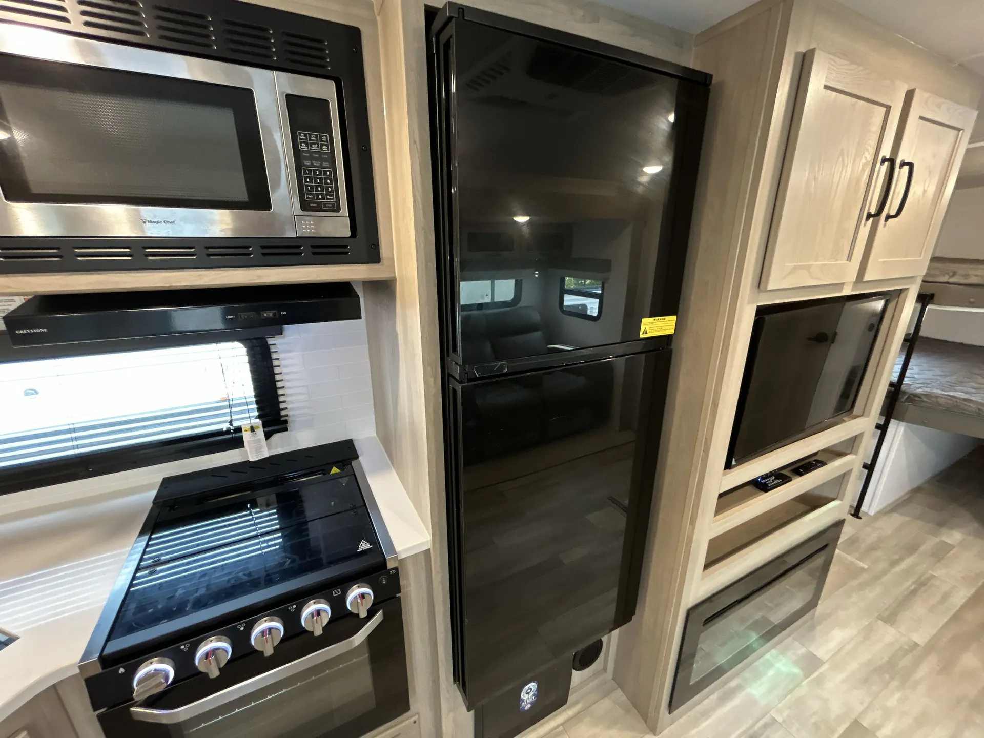 2024 Forest River Flagstaff Super Lite 27BHWS — fridge