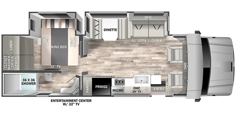 2025 Dynamax Corp Europa 31SS floor plan