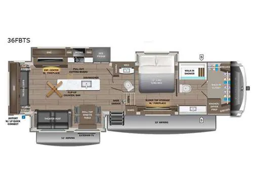 2027 Jayco Pinnacle 36FBTS