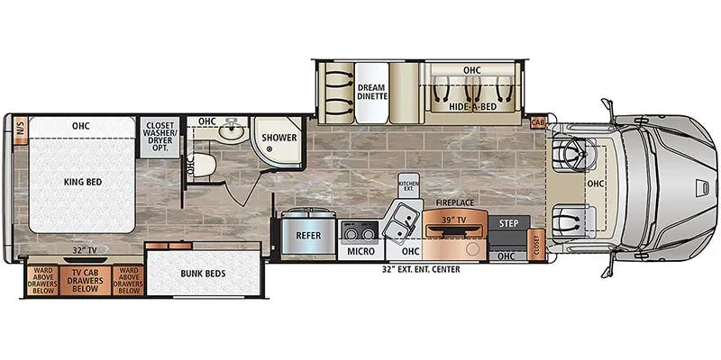 Dynamax Corp DynaQuest XL 3700BD floor plan