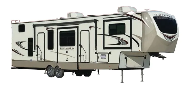 Forest River Wildwood Heritage Glen 378FL exterior