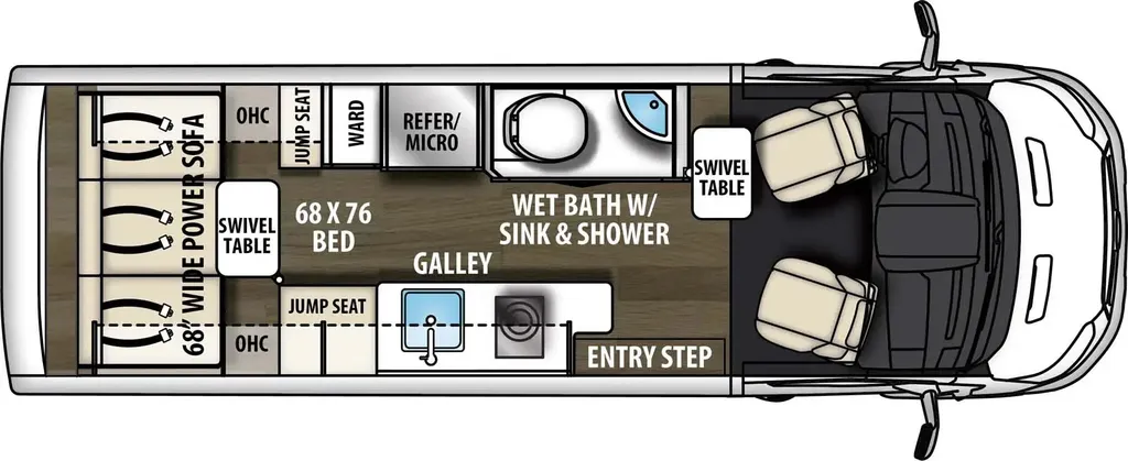 2026 Coachmen Beyond 22C floor plan