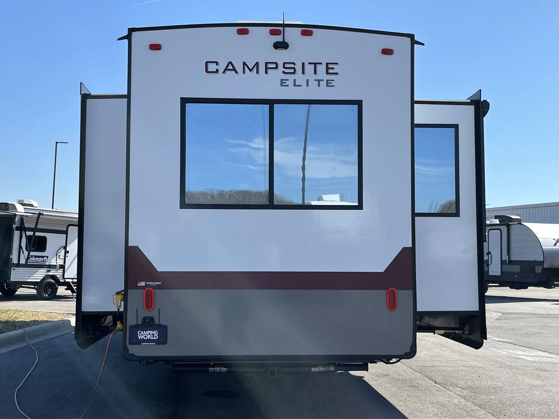 2026 Forest River Campsite Elite 36RF — backside