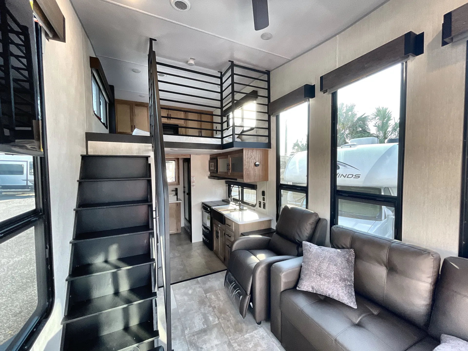 2025 Forest River Cherokee Timberwolf Black Label 16MLBL — living area main
