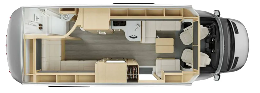 Leisure Travel Serenity S24CB floor plan