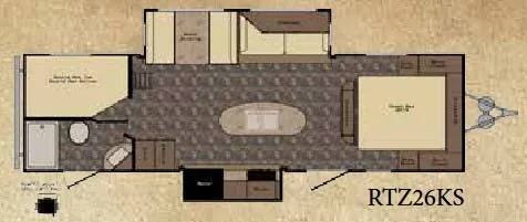 CrossRoads Rezerve RTZ26KS floor plan