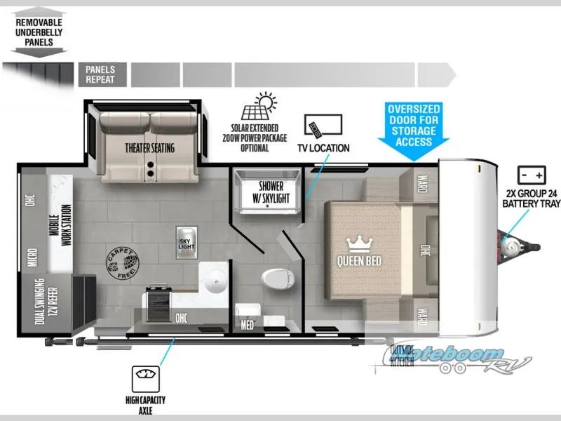 2025 Forest River Wildwood 163RDSK - Photo 3