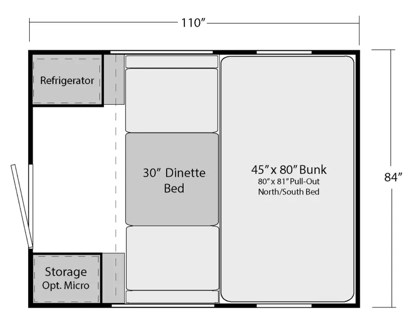2027 Soaring Eagle ADLAR 5.5XL floor plan