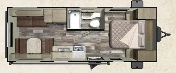 Starcraft Mossy Oak 21FB floor plan