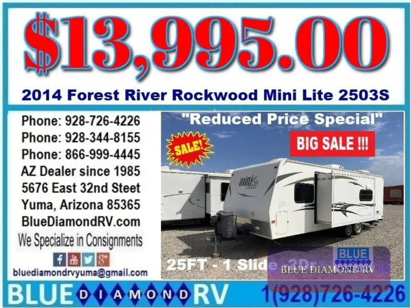 2014 Forest River RV Rockwood Mini Lite 2503S - Main photo