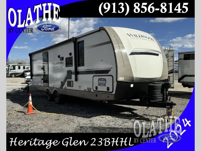 2024 Forest River Wildwood Heritage Glen Hyper-Lyte 23BHHL - Photo 2