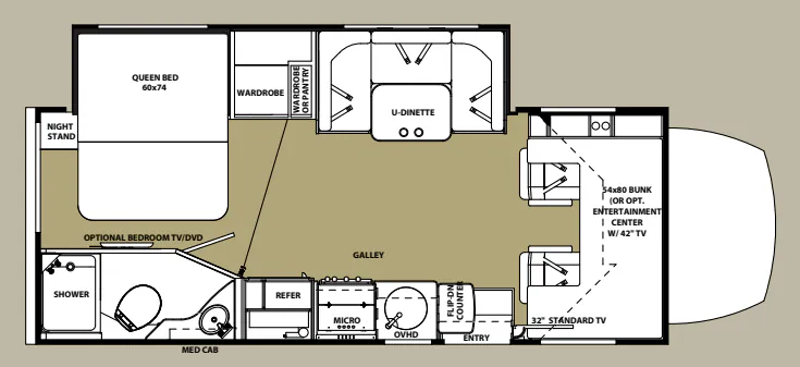 Forest River Sunseeker MBS 2400W exterior