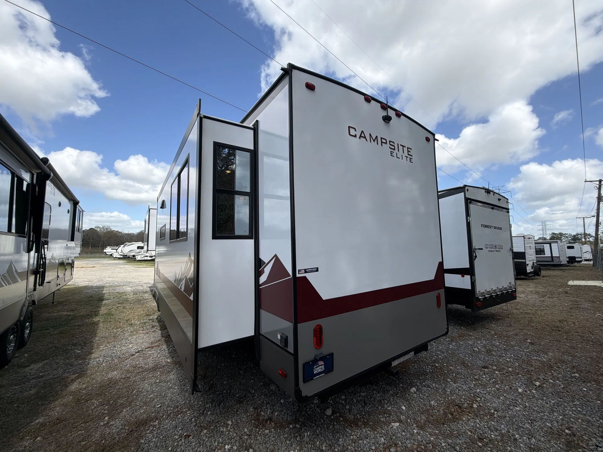 2026 Forest River Campsite Elite 36AK — off campside