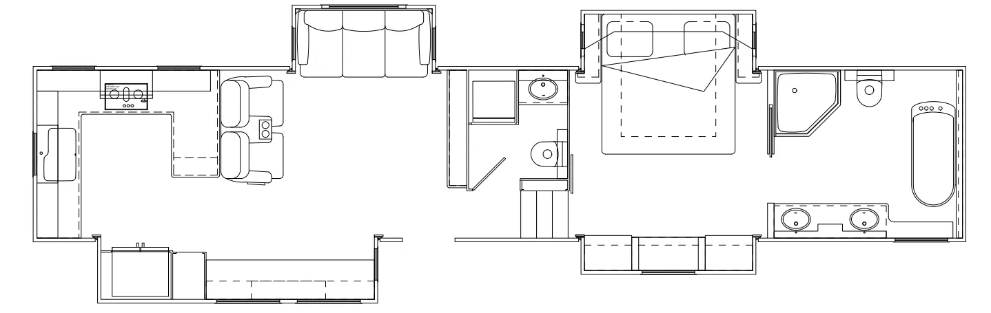 New Horizons Majestic M44FBRK4S floor plan