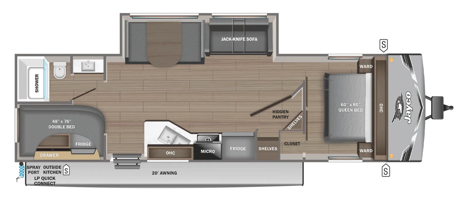 2026 Jayco Jay Flight SLX 263BHSW - Photo 3