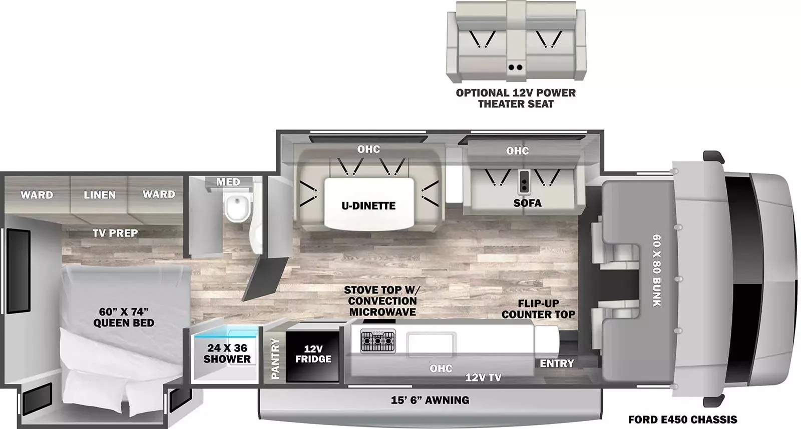 Forest River Solera 32DSK floor plan
