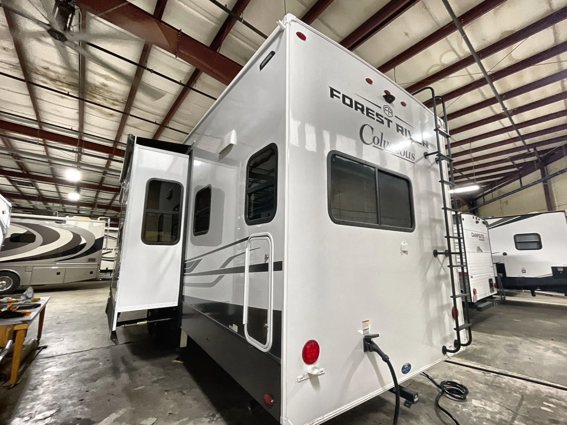 2026 Forest River Columbus 379MBL — off campside