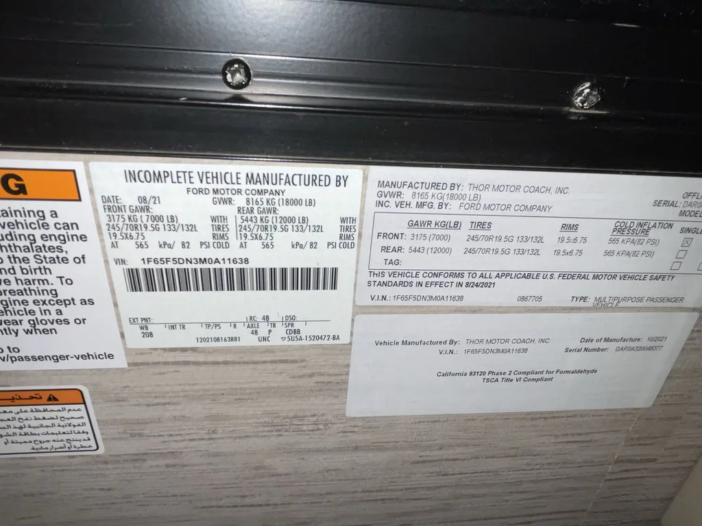 2022 Thor Motor Coach Freedom Traveler A32, Photos photo 50
