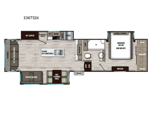2023 Coachmen Chaparral 336TSIK - Photo 3