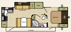 Starcraft Travel Star 274RKS floor plan