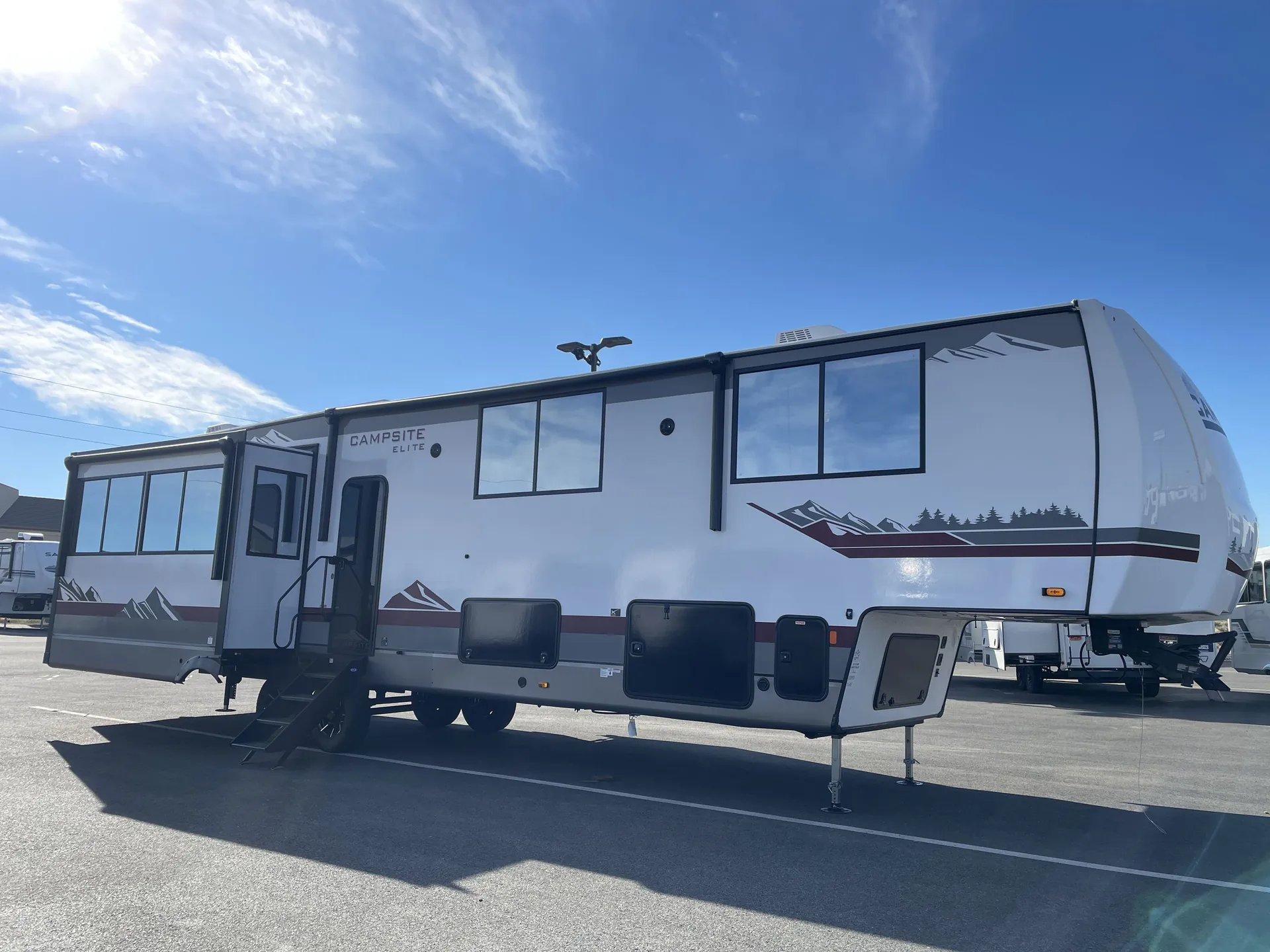 2027 Forest River Campsite Elite 36RF — campside