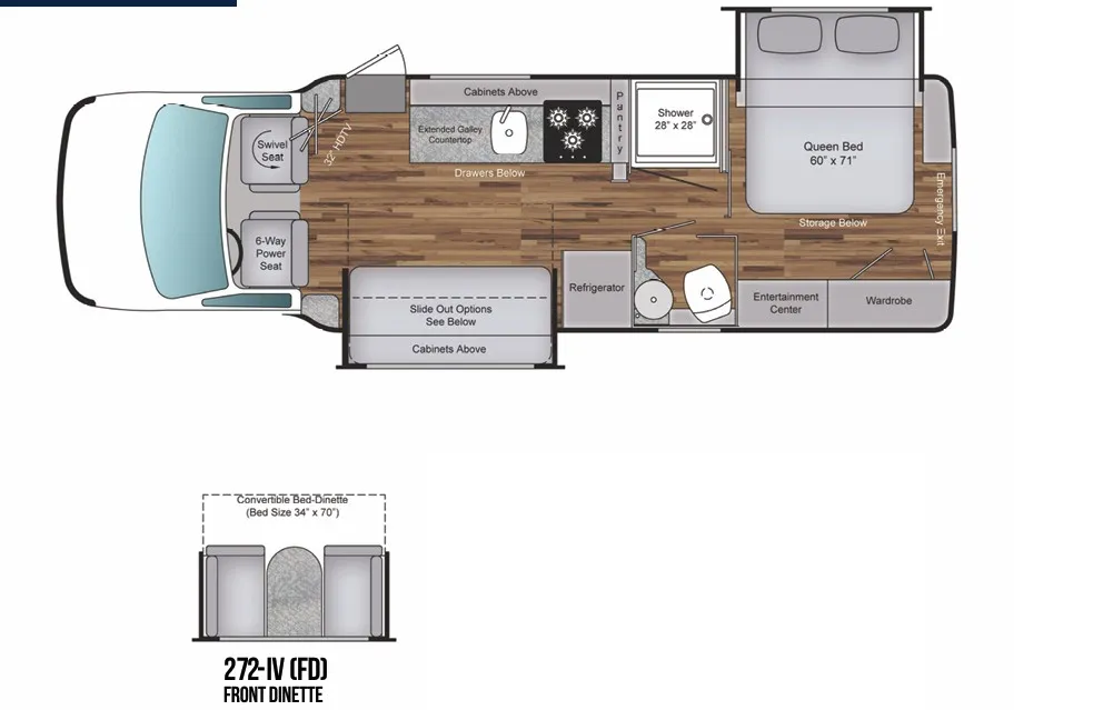 Coach House Platinum IV 272 IV FD floor plan