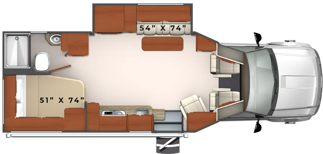 Phoenix Cruiser 2351 floor plan
