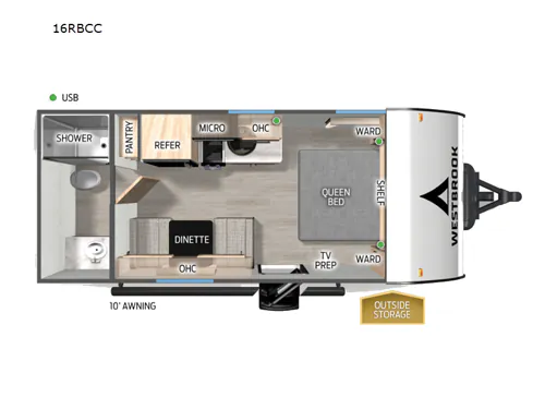 2026 Forest River Westbrook 16RBCC, Photos photo 2