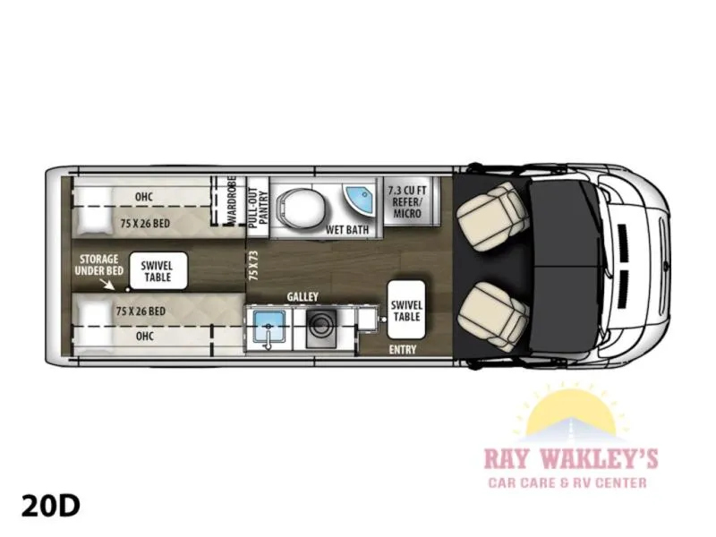 2026 Coachmen Nova 20D - Photo 3
