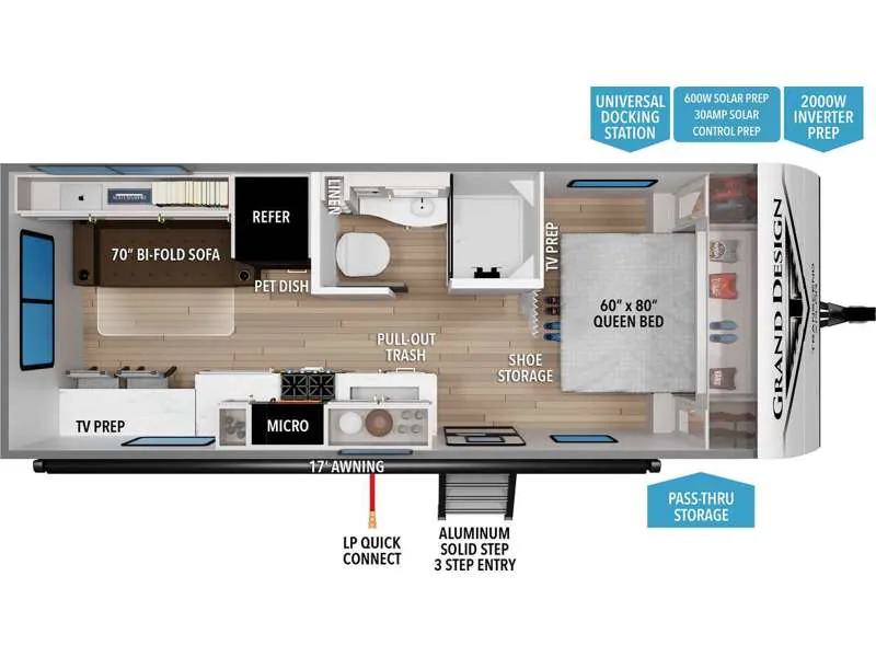 2026 Grand Design Transcend Xplor 21RLX - Photo 3